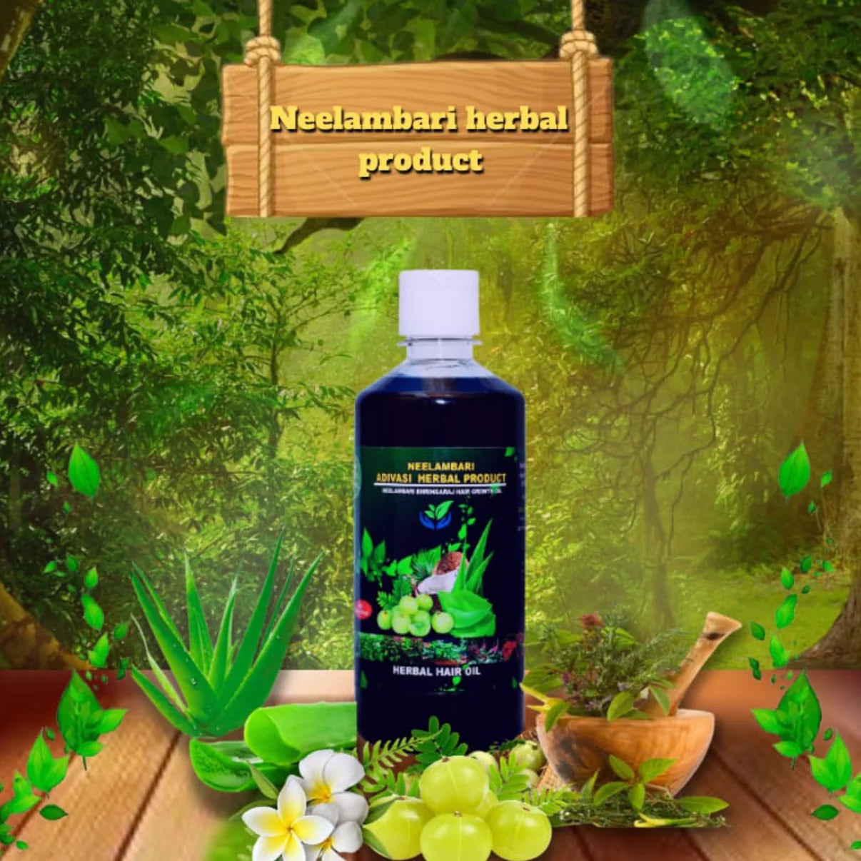 Neelambari Adivasi Herbal Hair Oil